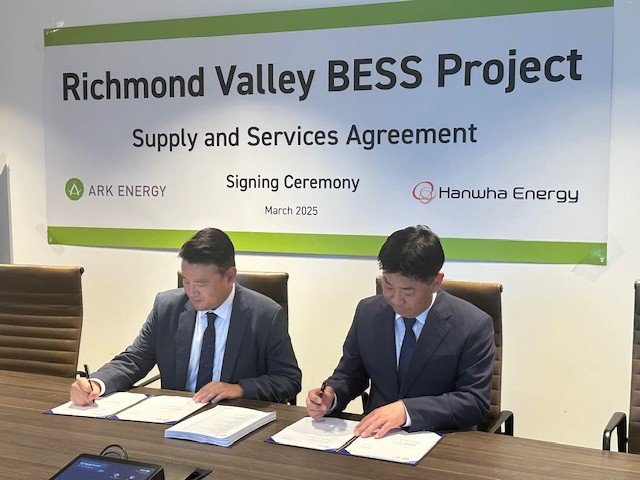 Ark Energy reached battery supply agreement with Hanwha